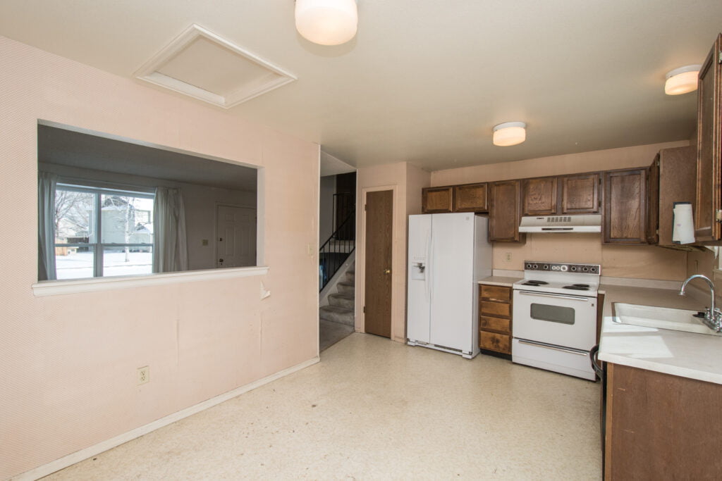 Fort Collins Flooring Renovation Kitchen - Before